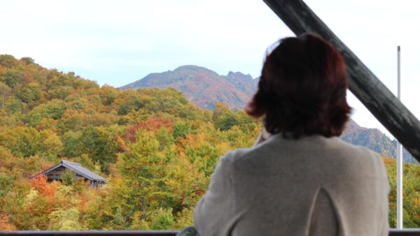 八海山ロープウェーへ！紅葉始まりました｜きのこ汁まつりで舌鼓も　2023年10月19日（木）